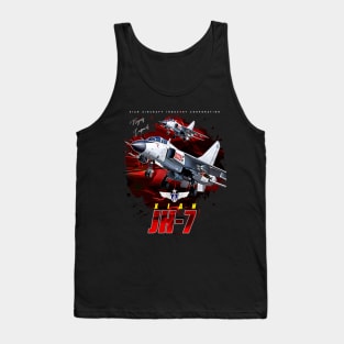 Xian JH7 People's Liberation Army China Fighter Bomber Aircraft Tank Top